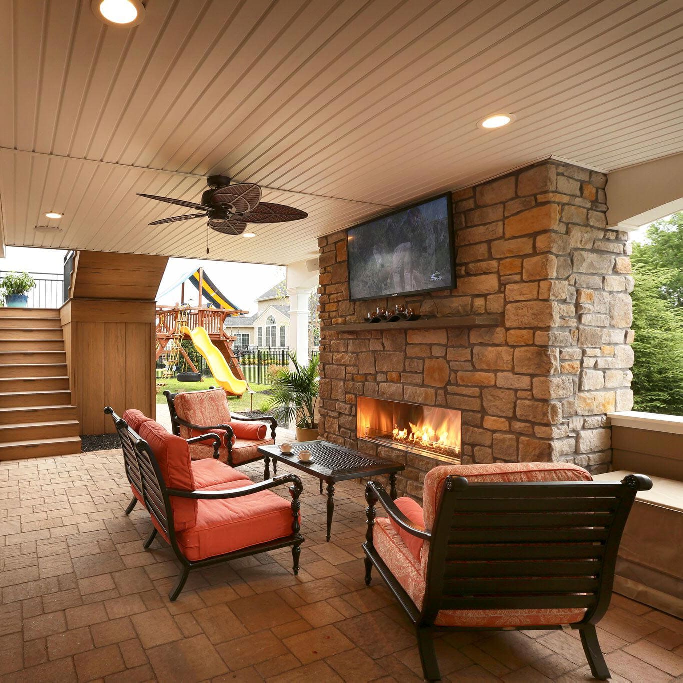 Dry under-deck systems provide added lounge and entertainment areas to your outdoor living plan. Read more about this Limerick, PA project!