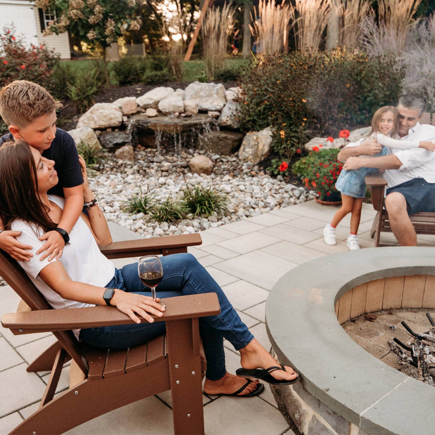 There is no arguing that quality family time by the fire pit are some of the best times!