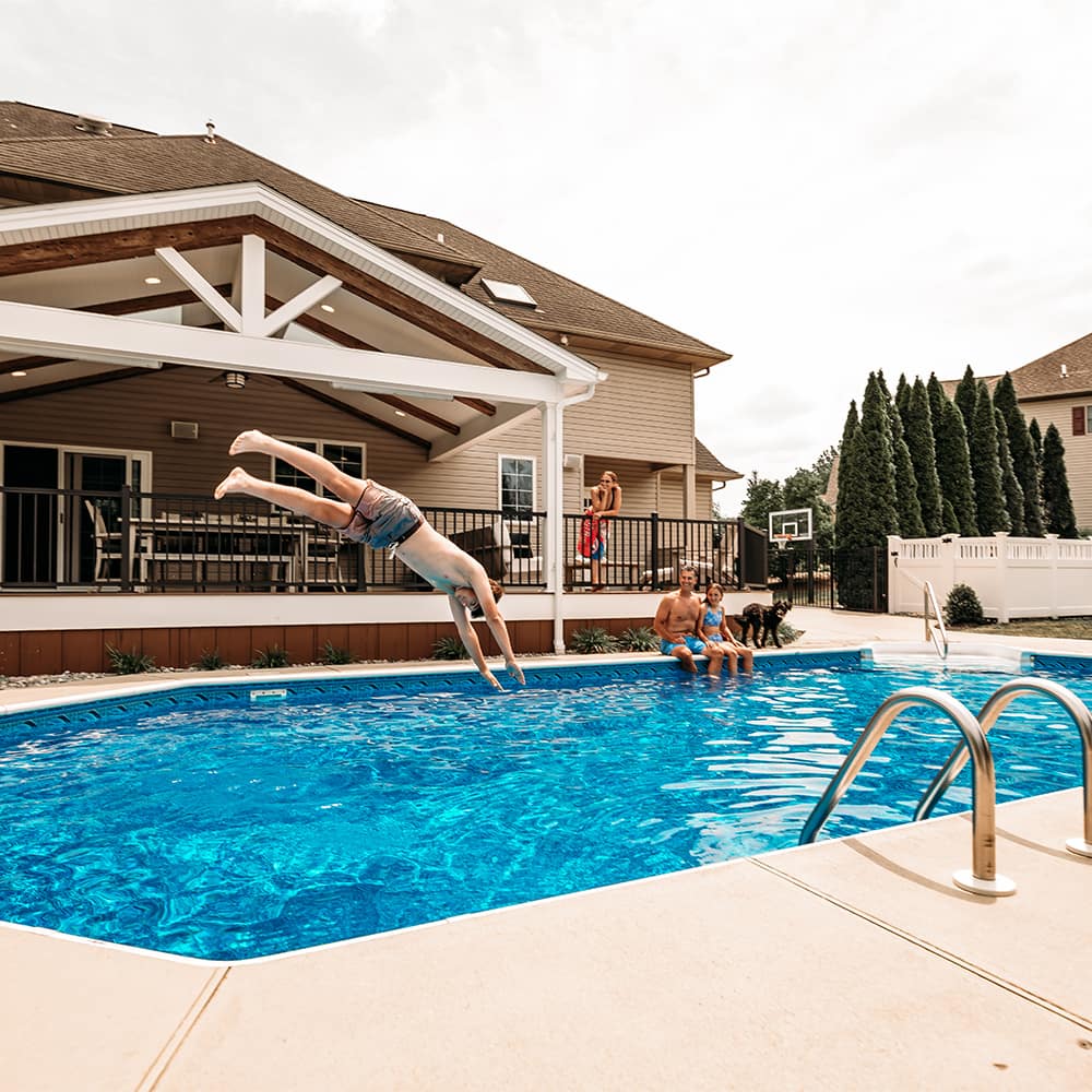 MasterPLAN can help design and install your perfect pool and surrounding outdoor living space in the Lehigh Valley through the Main Line of Philadelphia!