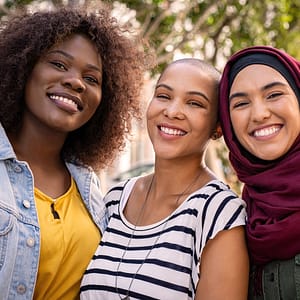 Diverse people