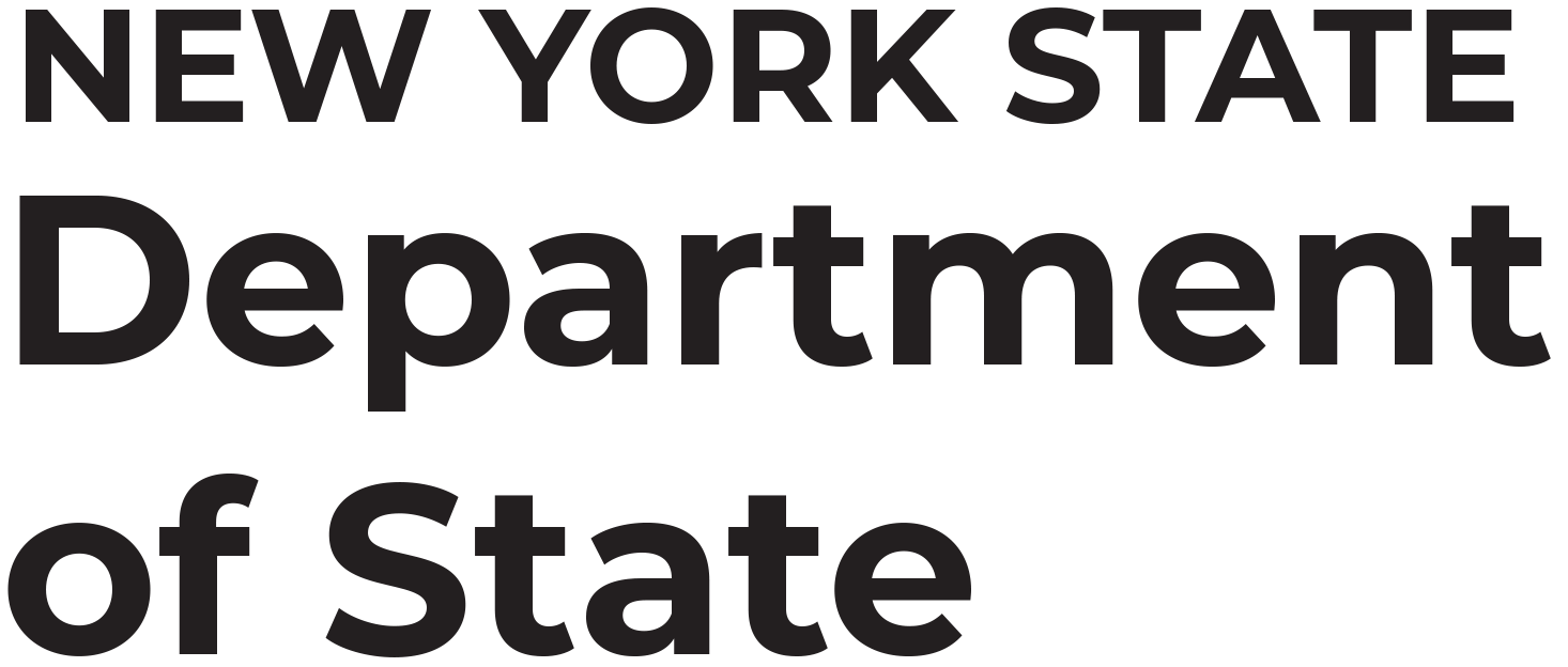 New York State Department of State logo