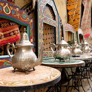 Moroccan tea house