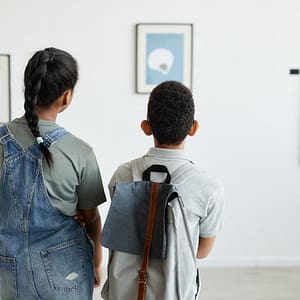 Children at museum