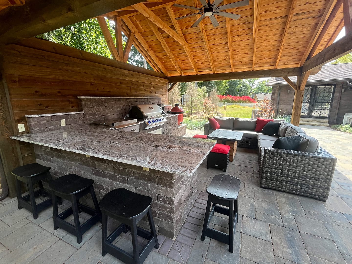 Custom Outdoor Living Space