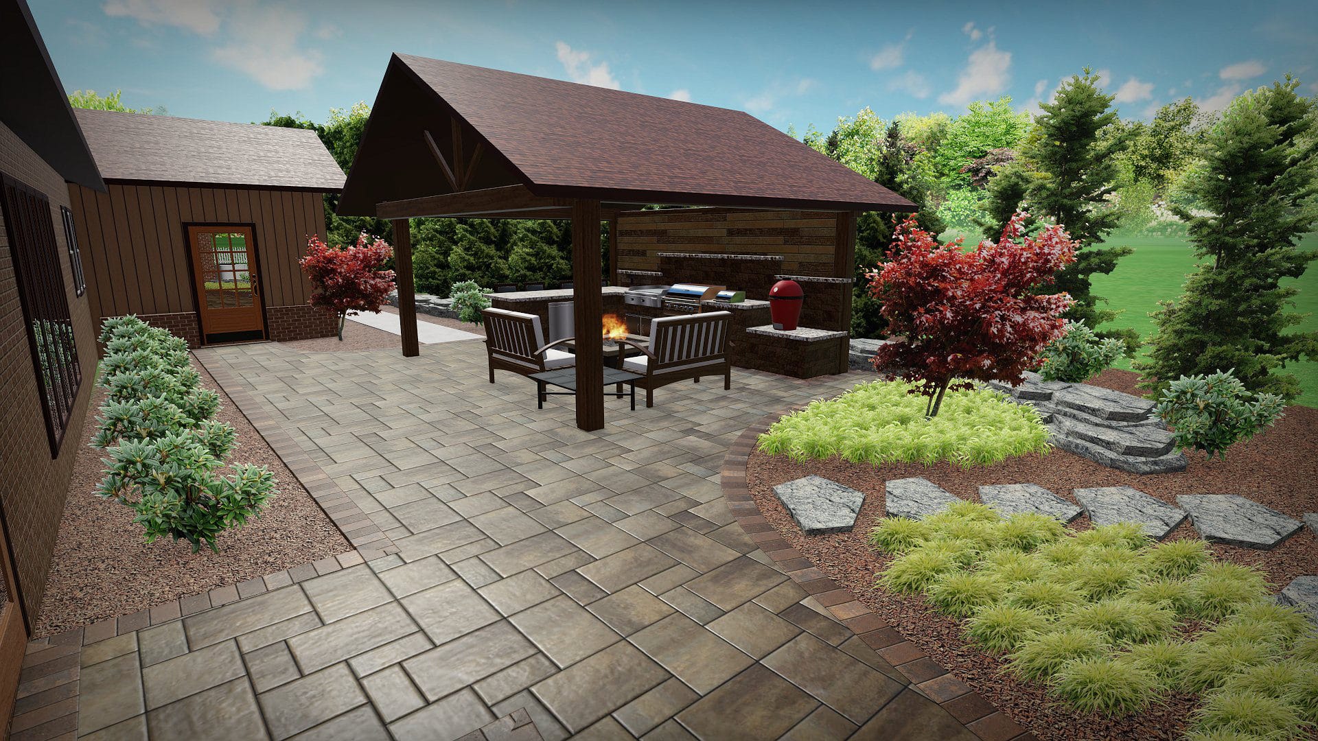 Outdoor Living Space in Canfield, PA