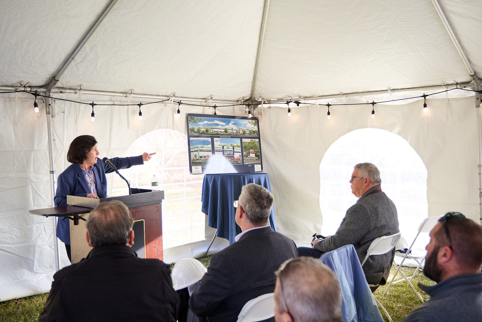 Mayor Minorov at Pharmaceutical Company in East Windsor, NJ