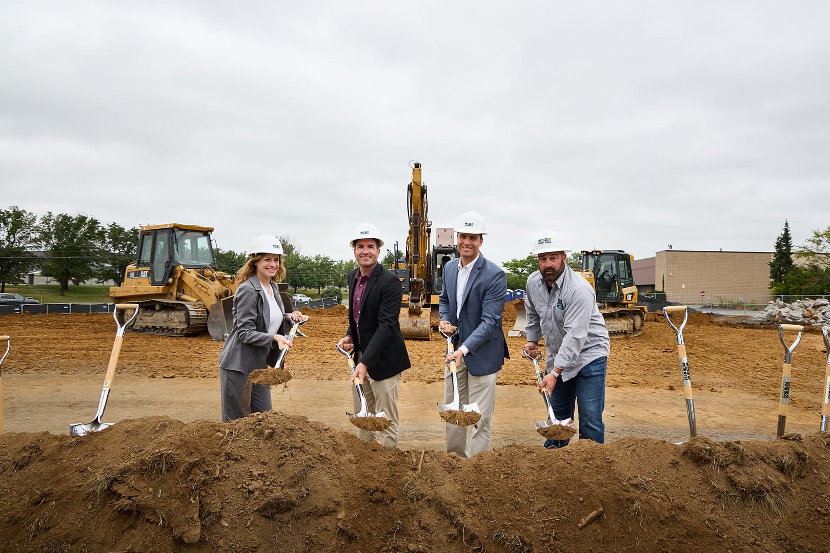 J.G. Petrucci Company Team at Rexroth Ground Breaking