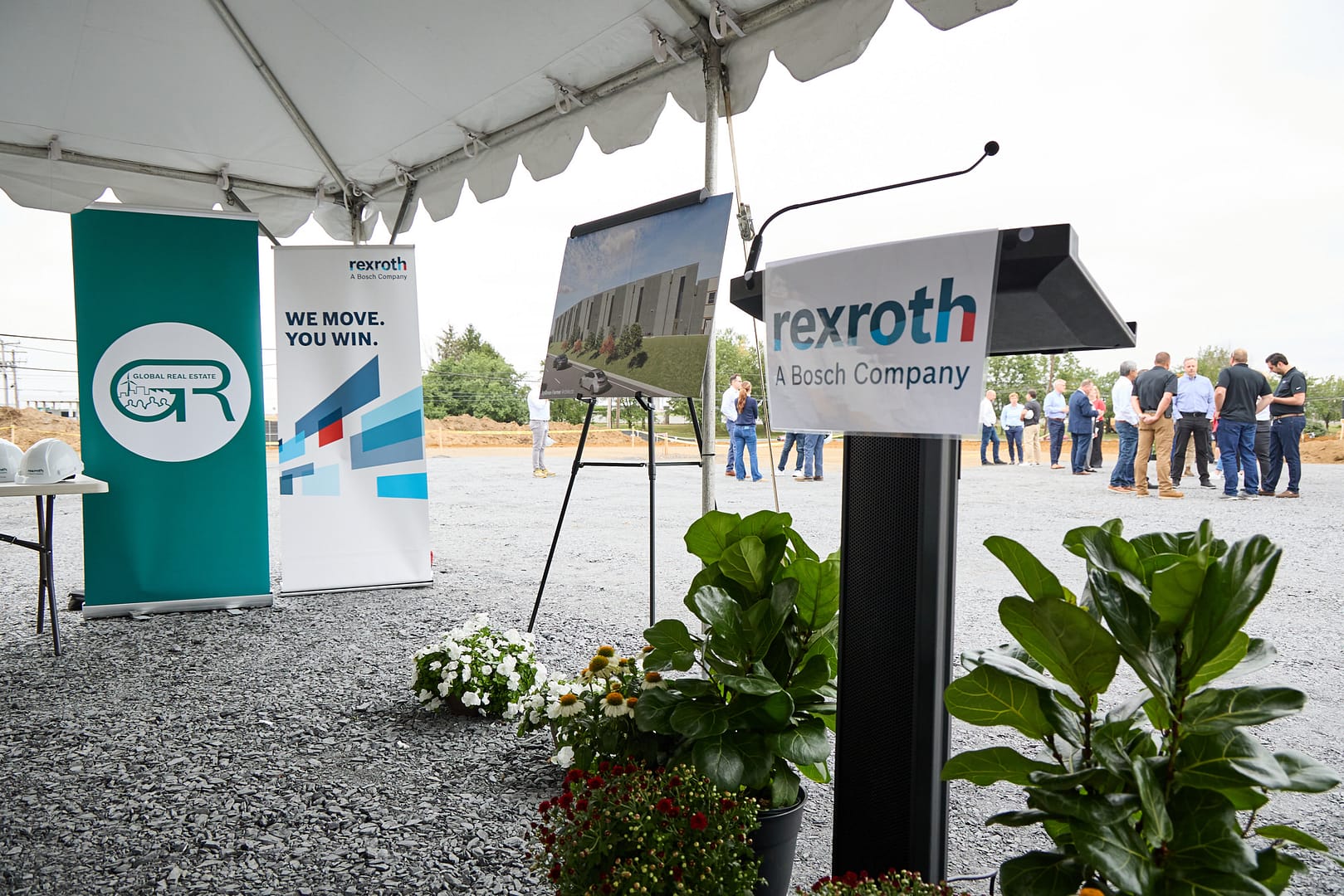 Rexroth Bethlehem, PA Ground Breaking