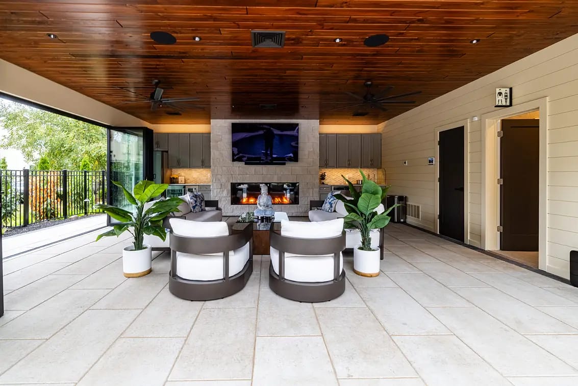 stunning fire features