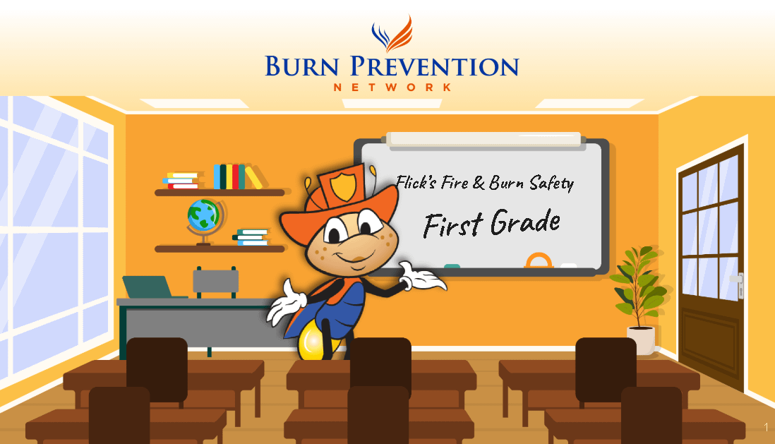 Elementary School public private burn fire prevention curriculum
