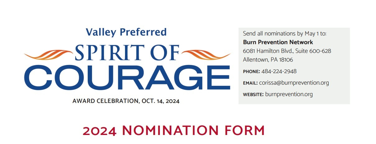 Valley Preferred Spirit of Courage nomination form