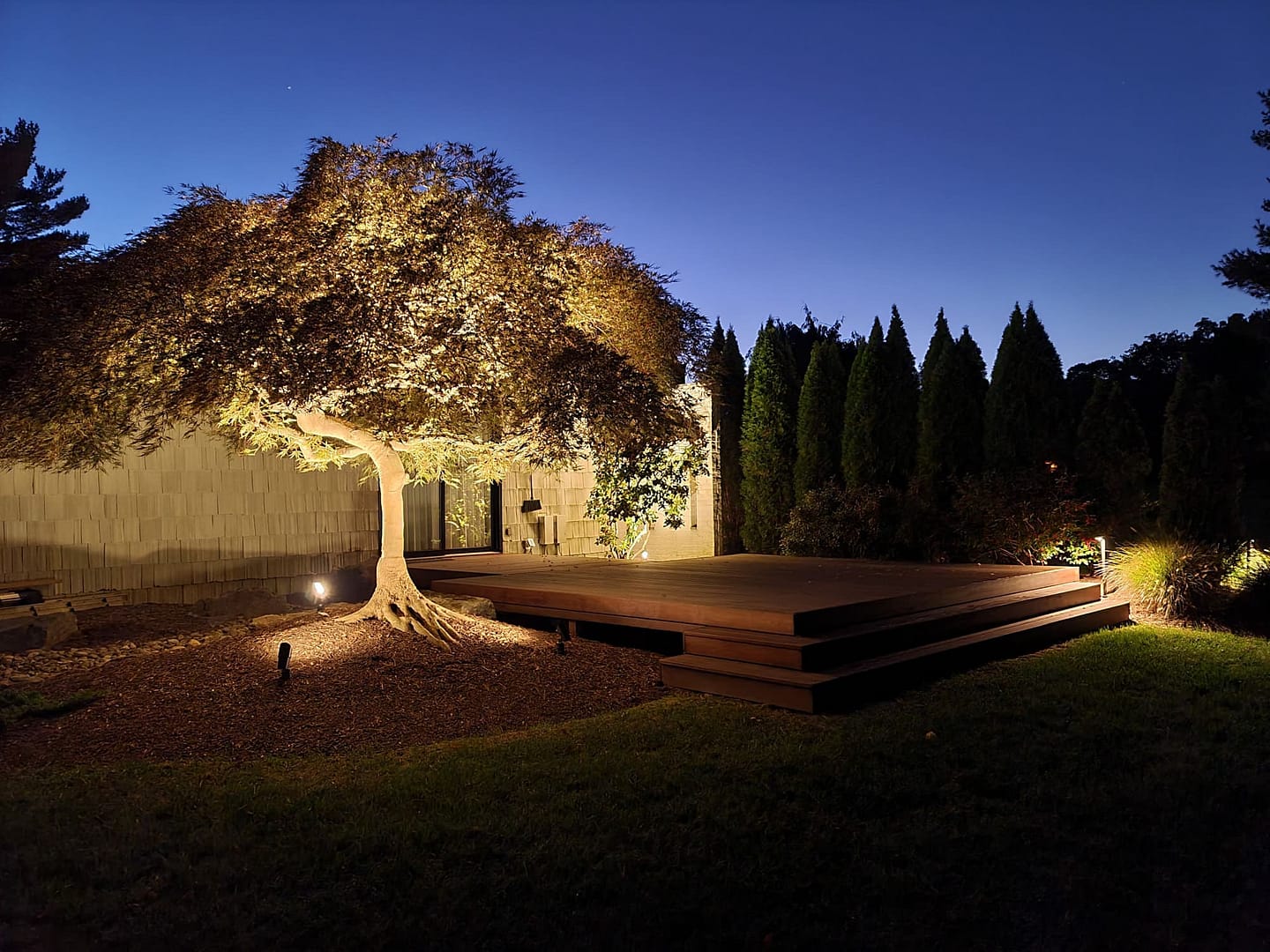 Outdoor Lighting & Audio