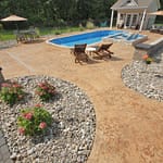 Pool deck