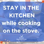 Thanksgiving Safety Message