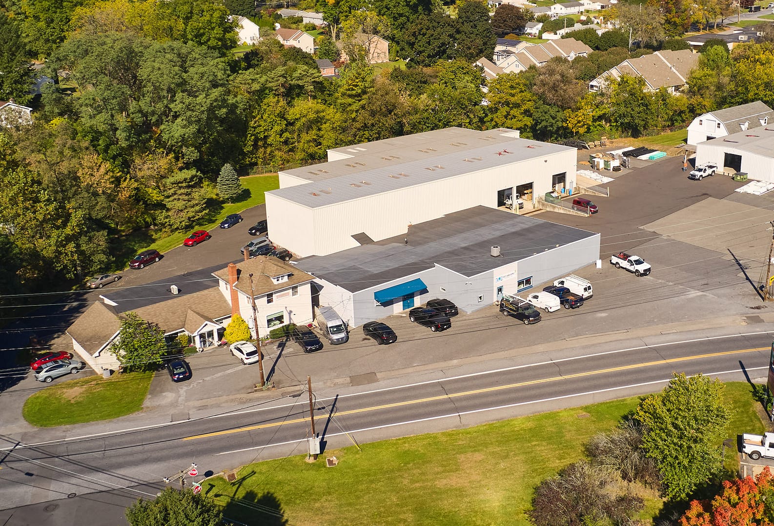 Aerial view of Nazareth location