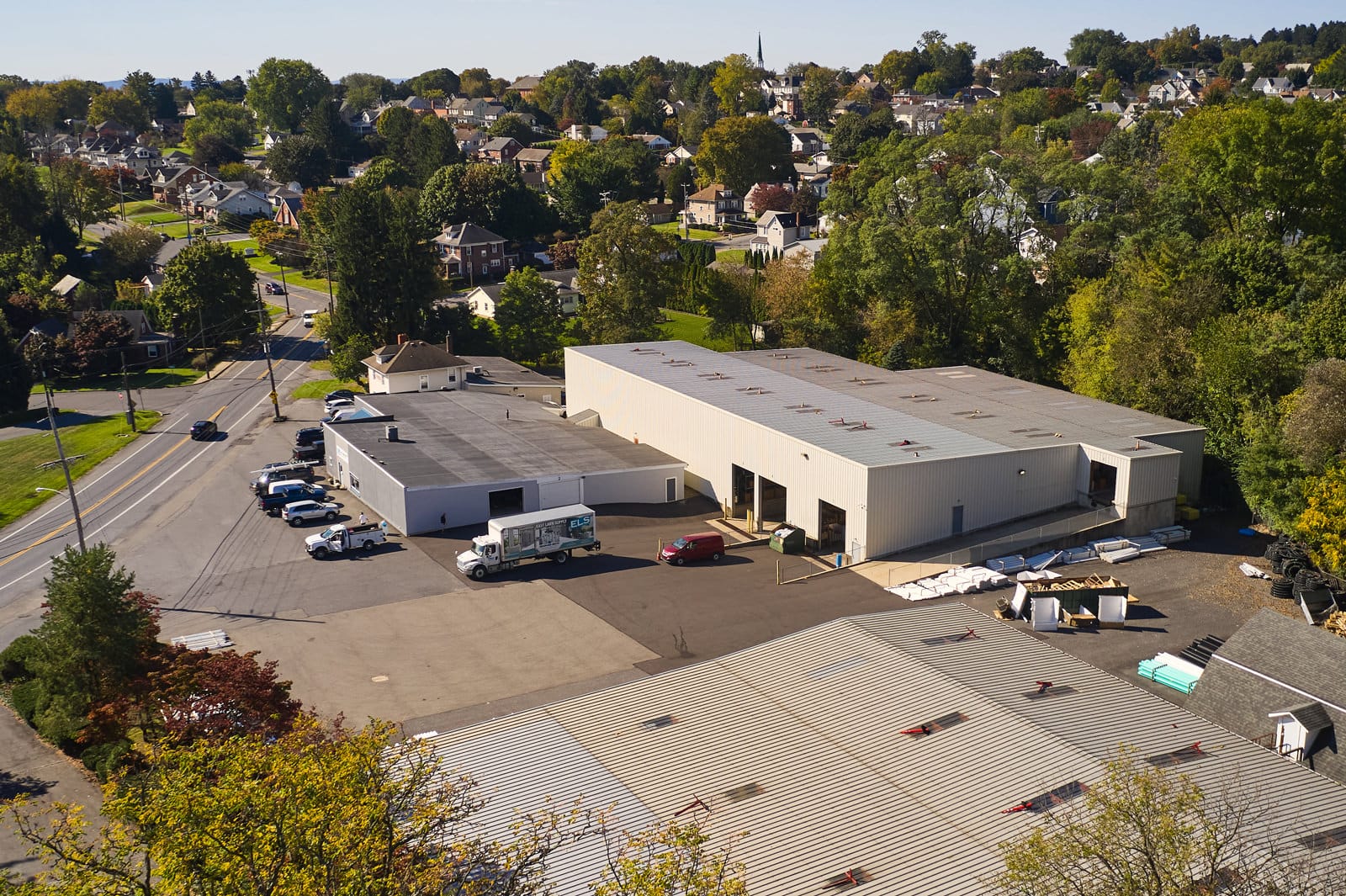 Aerial view of Nazareth location