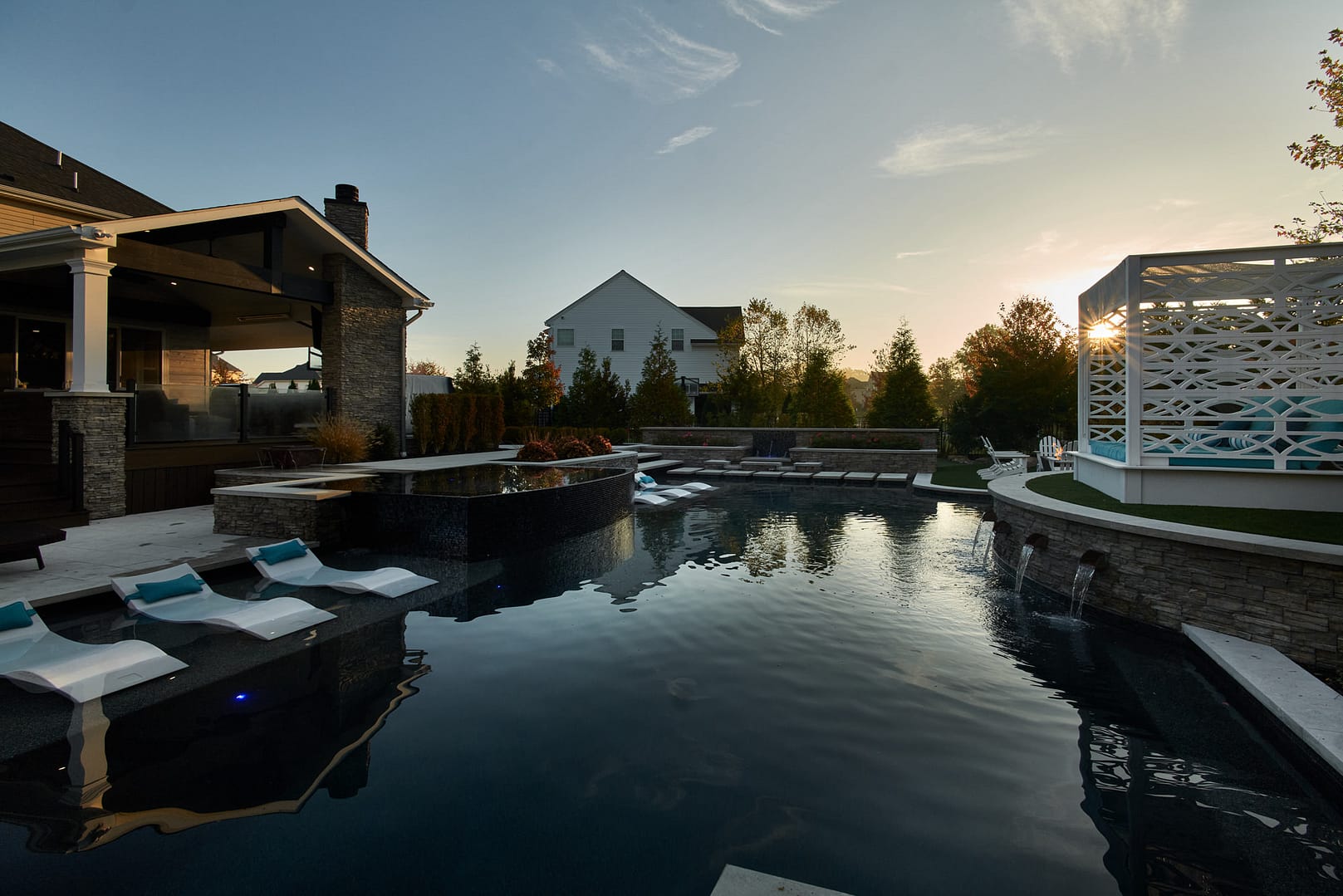 Mullica Hill, NJ Outdoor Living Pool