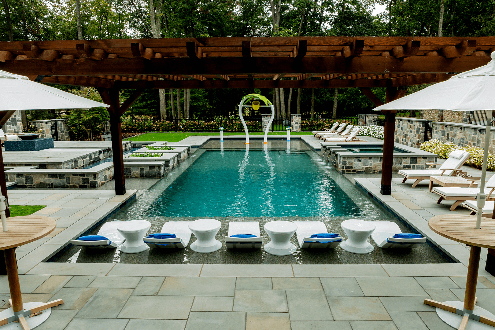 Custom Shotcrete Pool in Cherry Hill