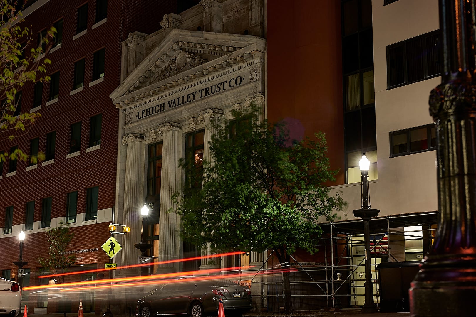 Vault 634 - North Facade At Night