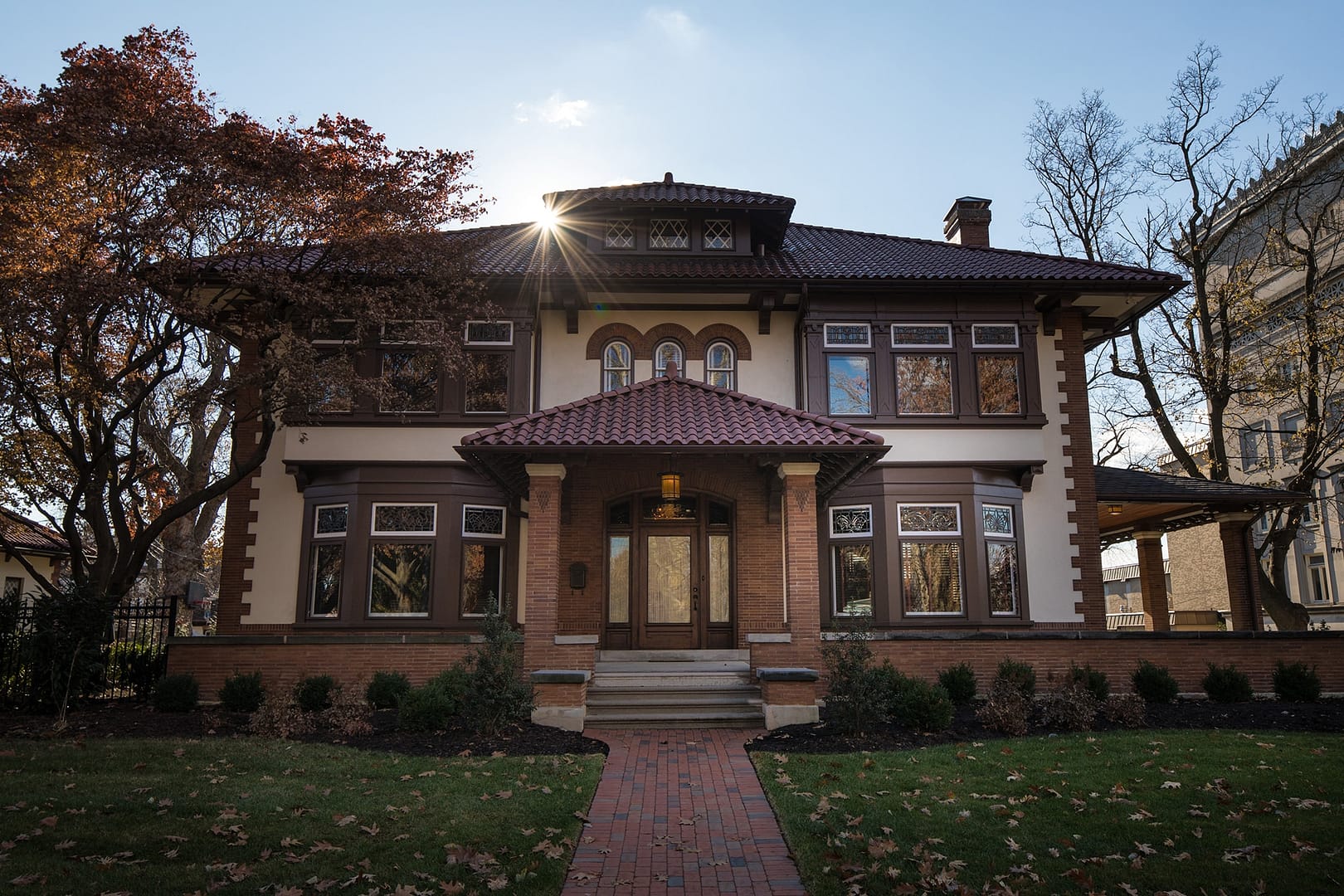 The Moyer House - North Facade
