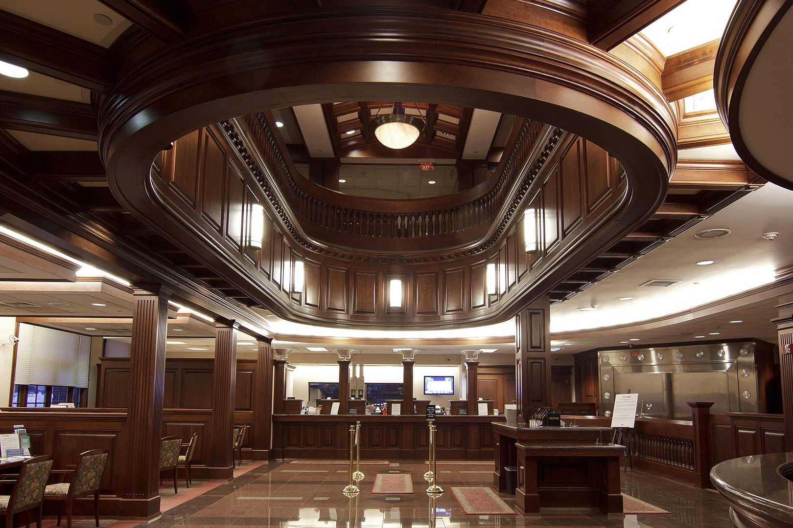 The Jaindl Building - Banking Floor