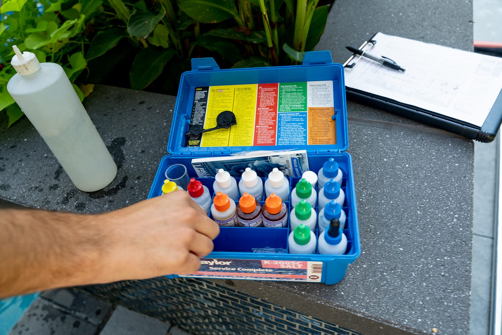 Proper testing of water samples onsite provides the most accurate information