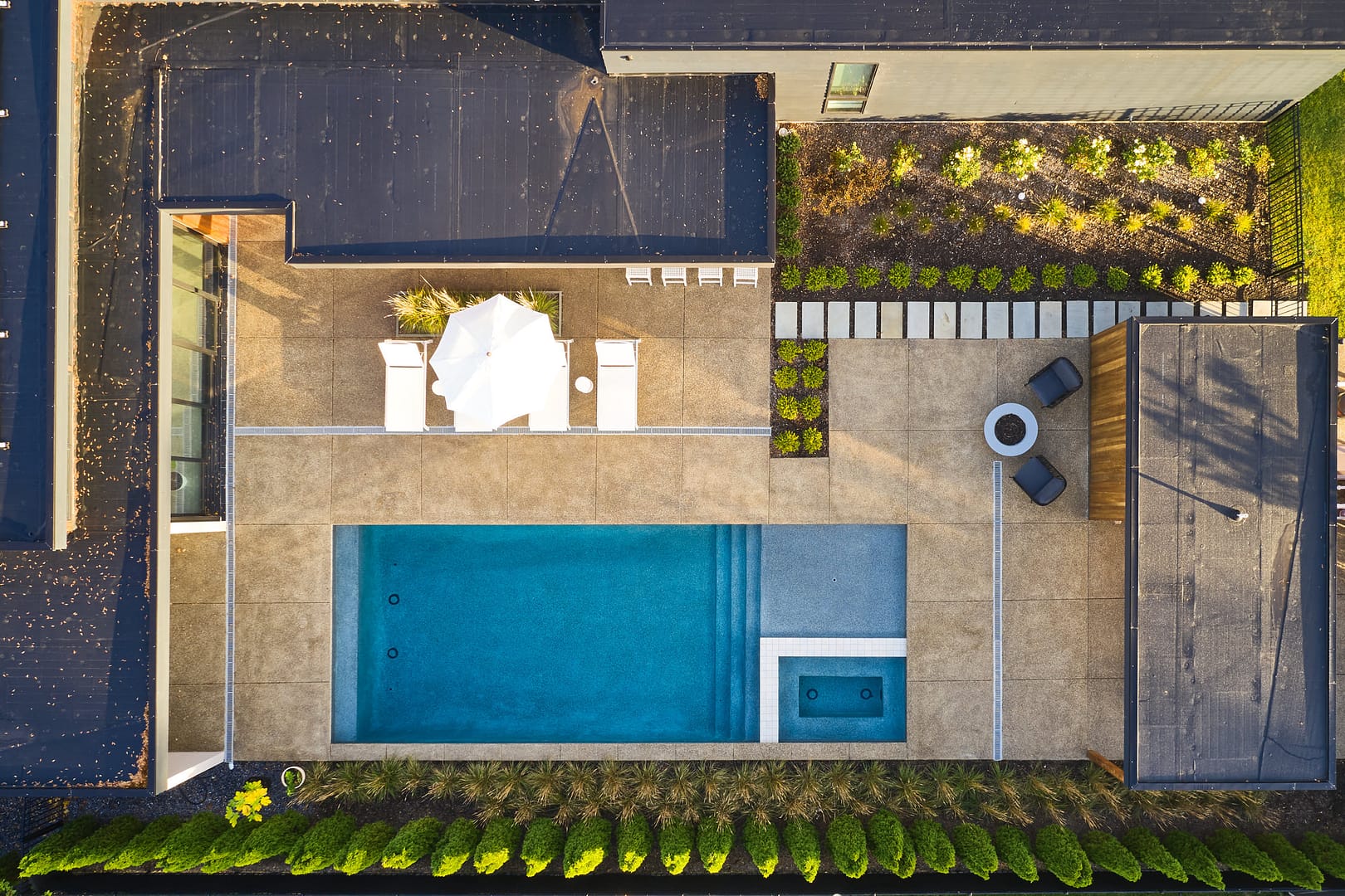Custom Shotcrete Pool in Barrington