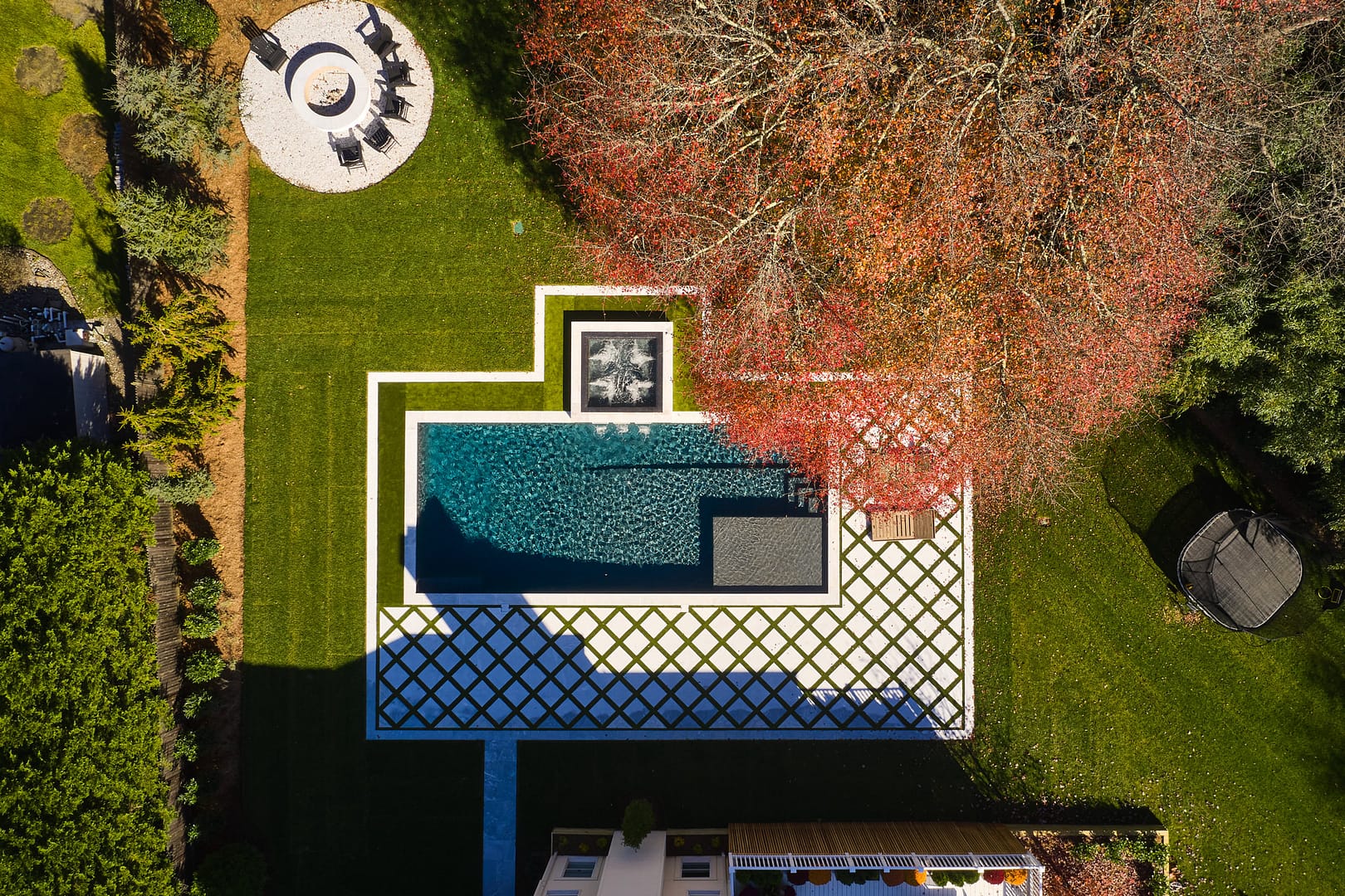 Custom Shotcrete Pool in Mount Laurel