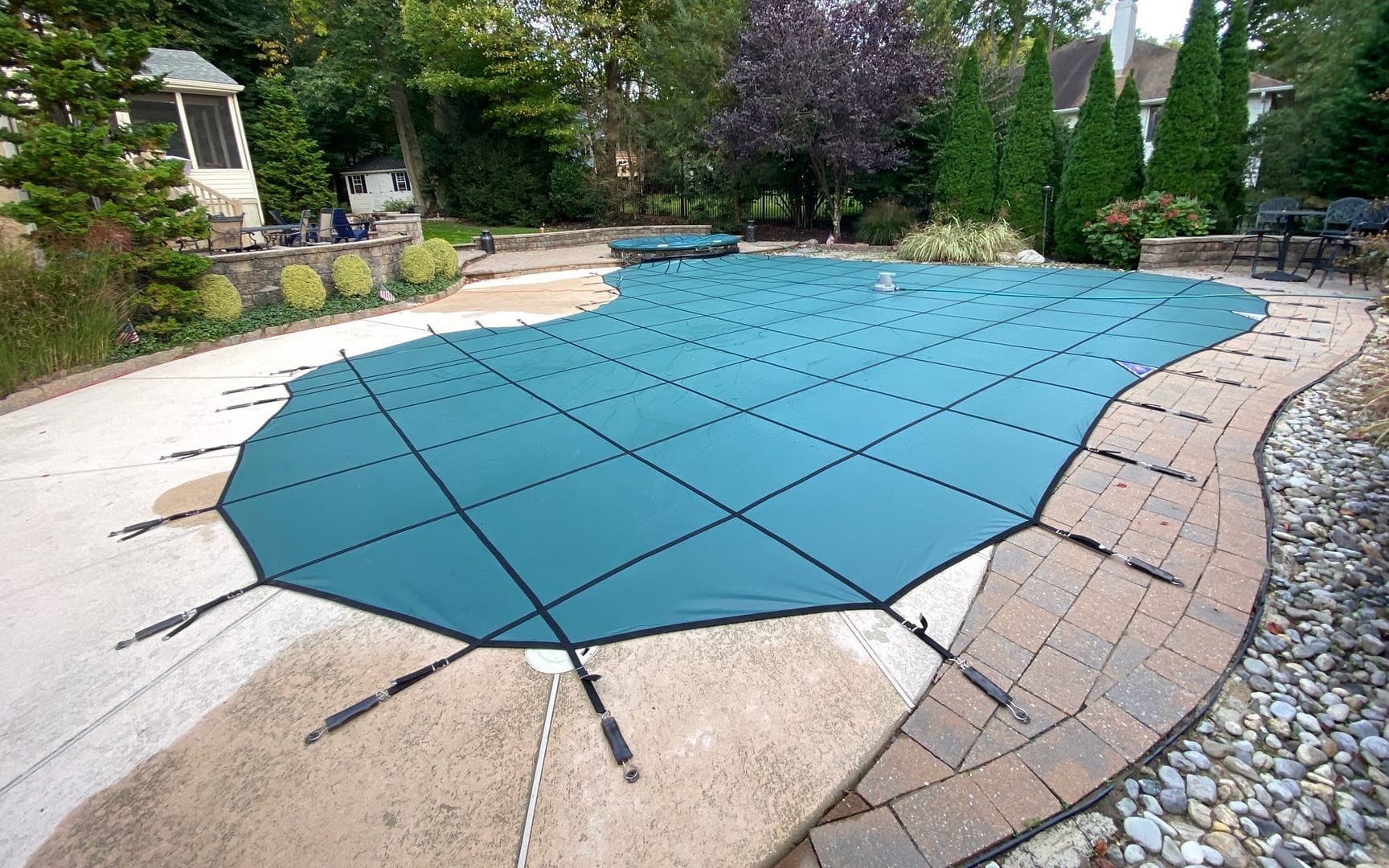 Pool safety covers from Budd Pools & Spas provide protection and peace of mind.