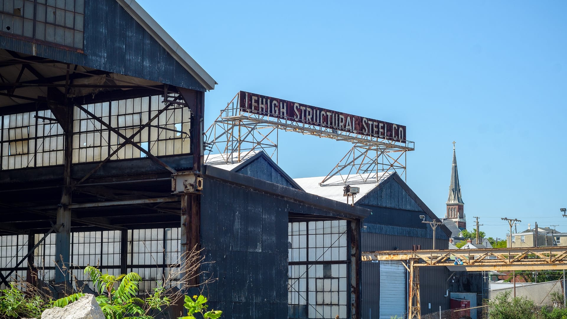 Lehigh Structural Steel Site Sign