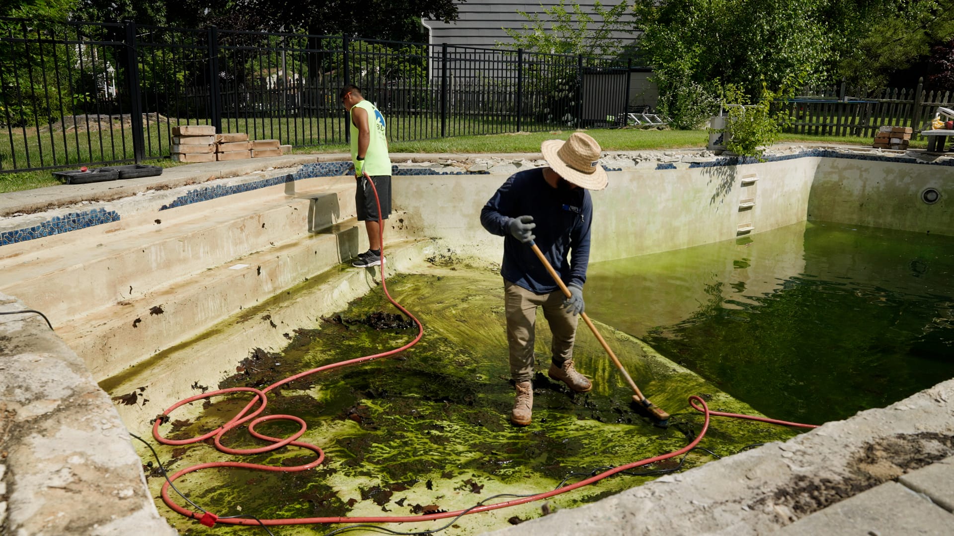 One of the downsides of a poorly built gunite pool.