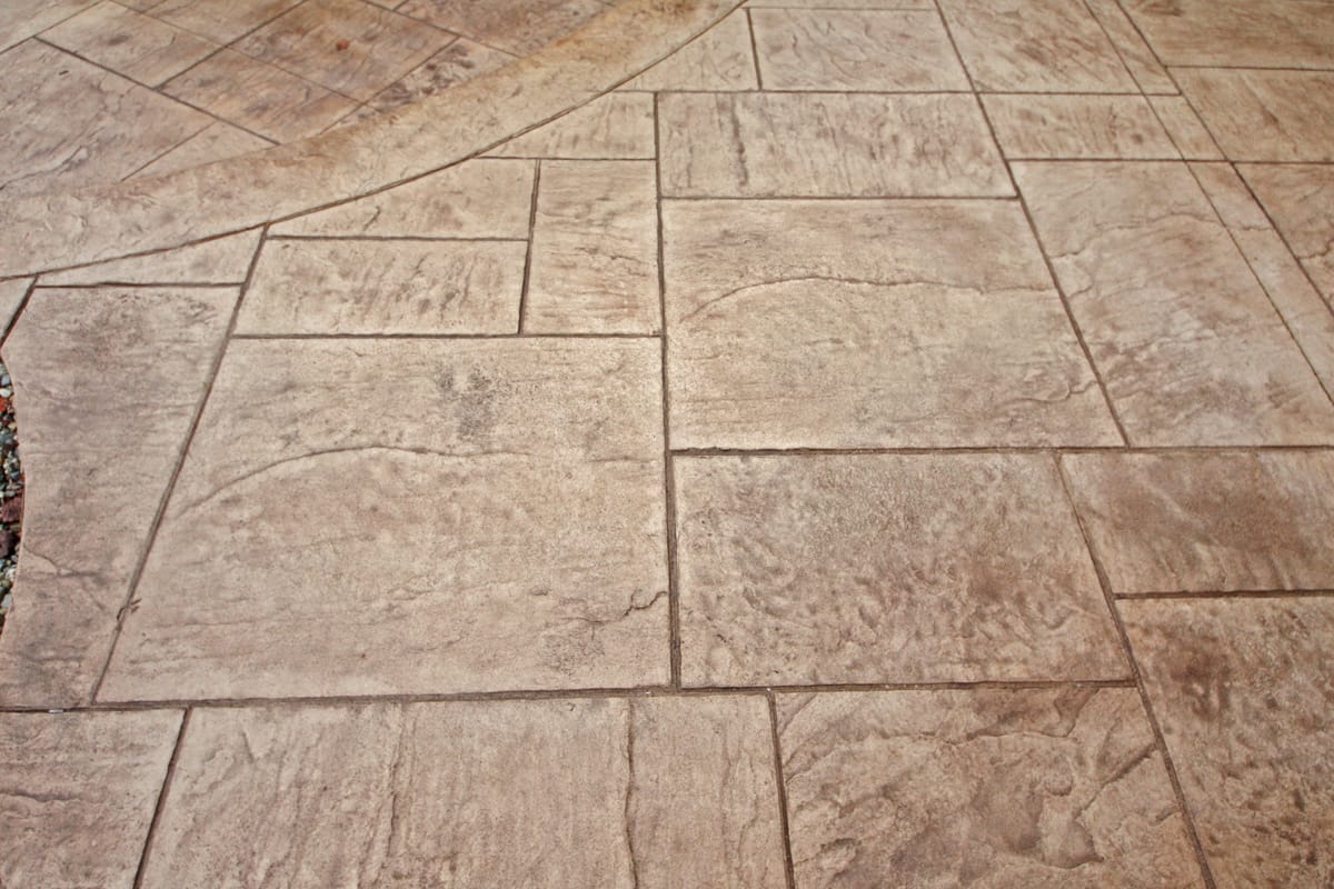 The Stamped Concrete Patio Trend