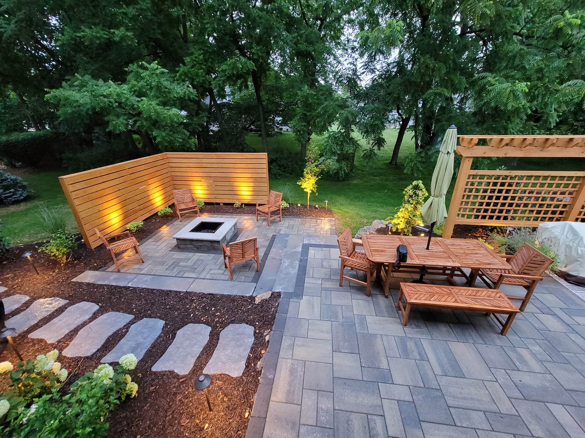 Private Macungie Backyard Makeover